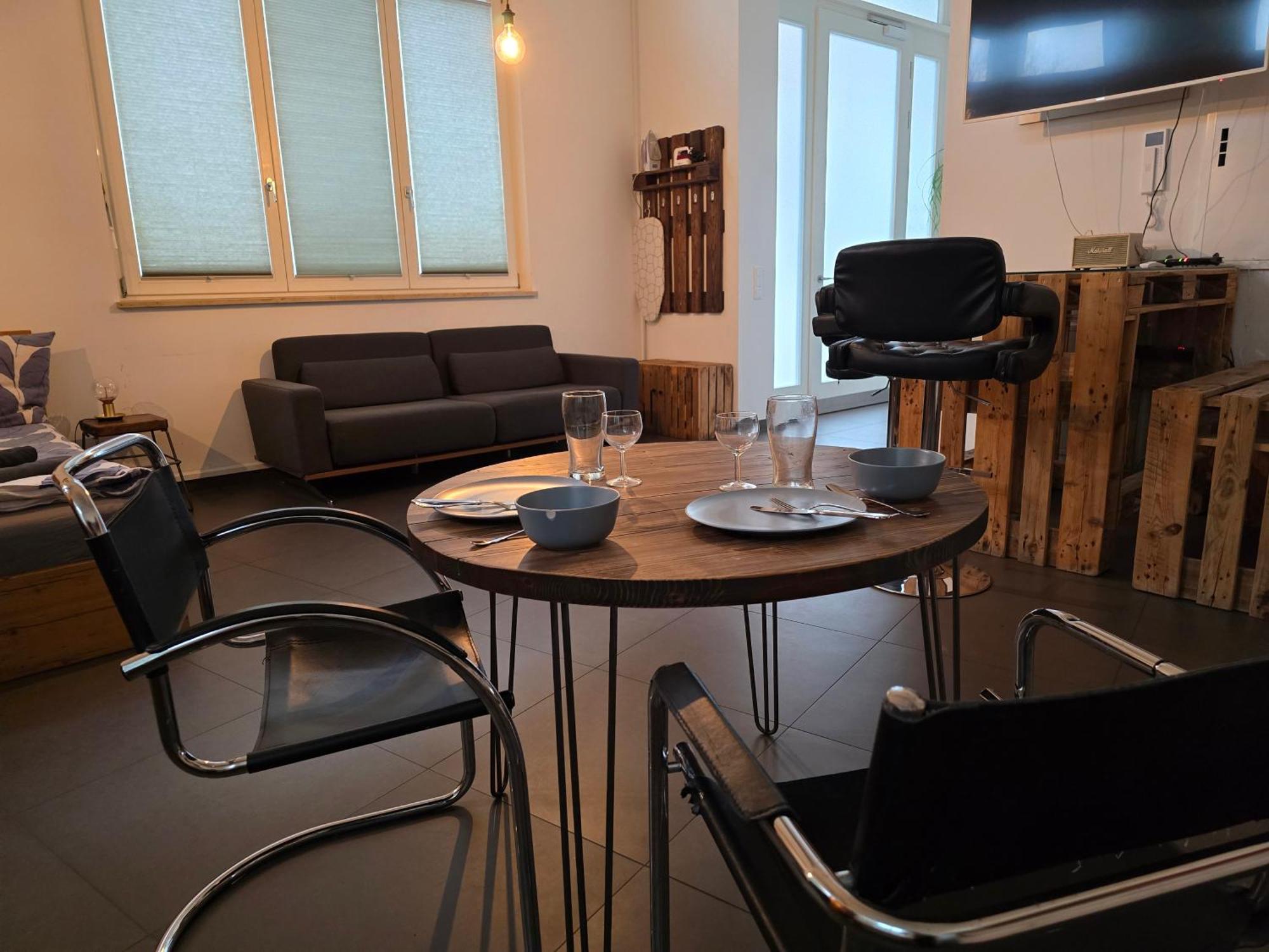 Appartement Luftiges Upcycling Im Eg - Zentral